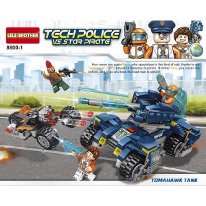 Wholesale Tech Police Building Toys Bricks Armored Vehicles Kit